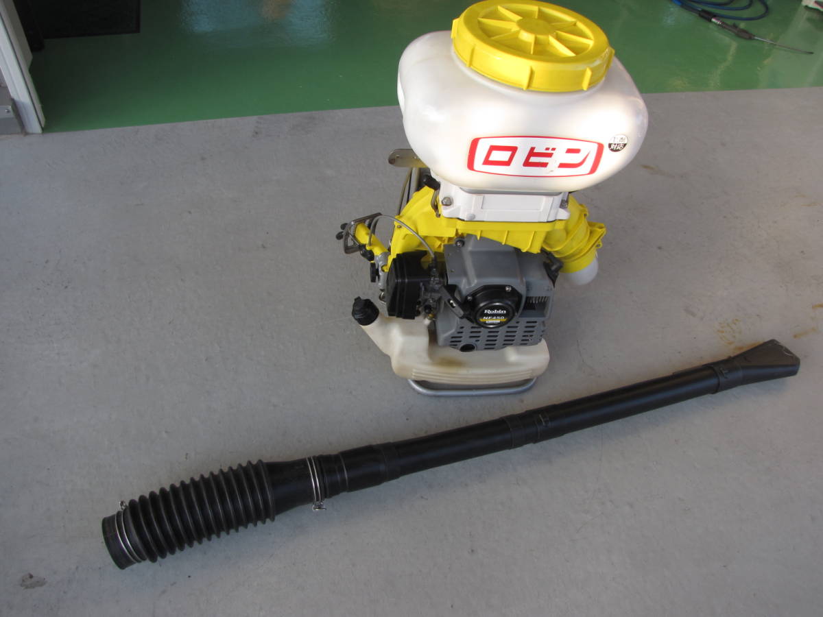 Yahoo!オークション ロビン NF450 背負い式 動力 散布機/ - Robin 