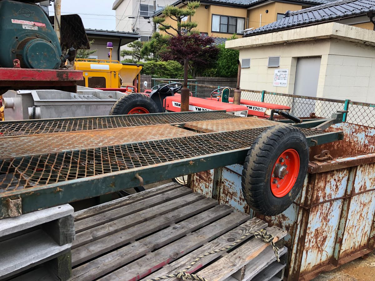 コンバインカー コンバイントレーラー！コンバインカー！シーソー式 