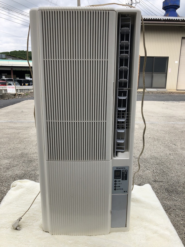 ☆森田 MORITA 窓用エアコン MAC-169RE3 1.6kw 窓枠・リモコン無し