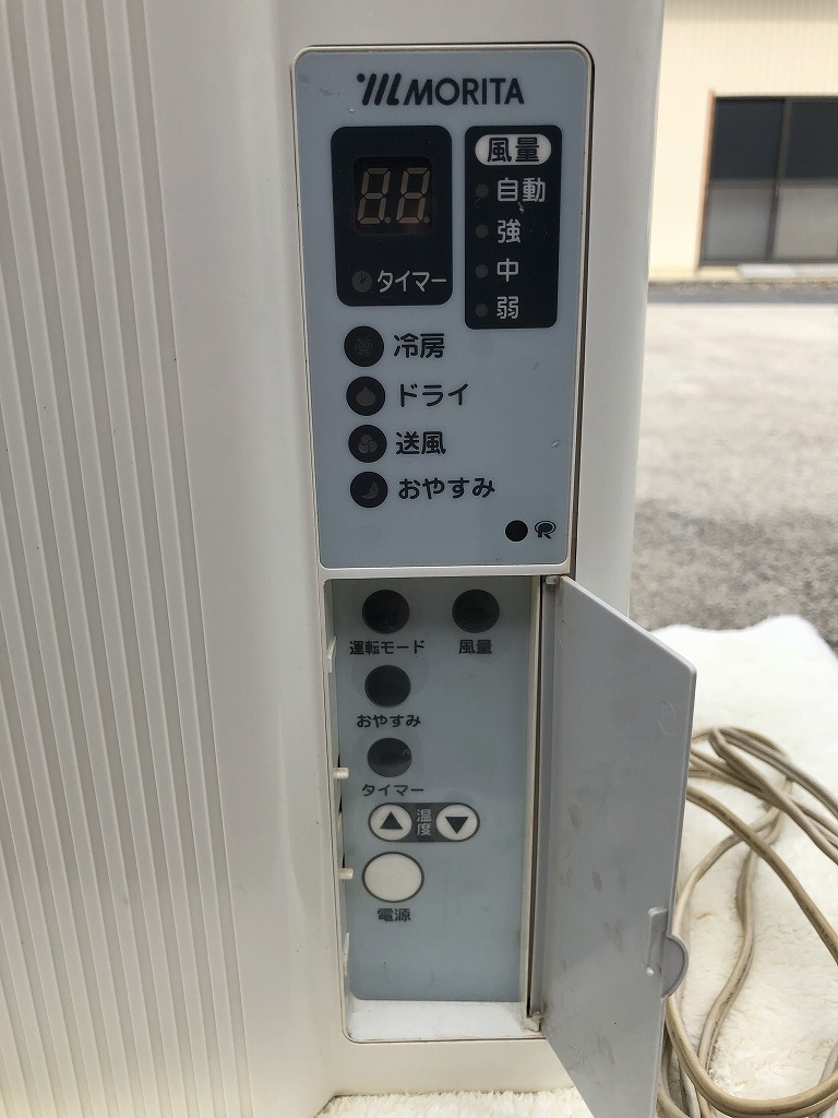 ☆森田 MORITA 窓用エアコン MAC-169RE3 1.6kw 窓枠・リモコン無し