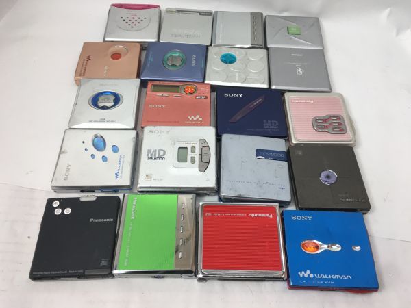 ジャンク品 SONY WALKMAN 4台まとめ ジャンク品 SONY WALKMAN 4台まとめ ☆MDウォークマン20台まとめて