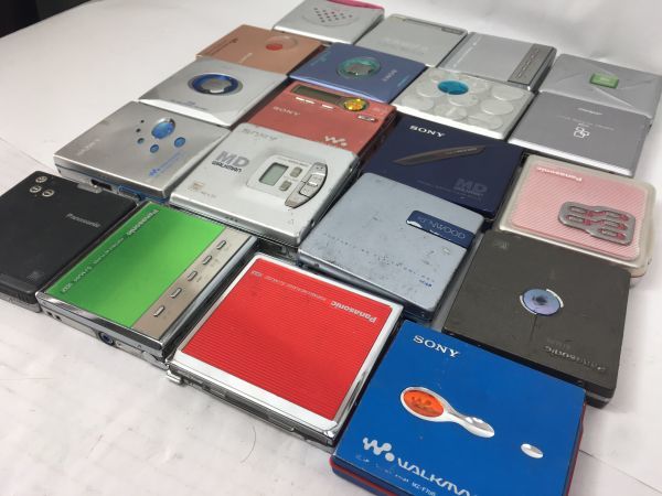 MDプレーヤー ジャンク品 10台 まとめセット MDプレーヤー ジャンク品 10台 まとめセット MDプレーヤー ジャンク品