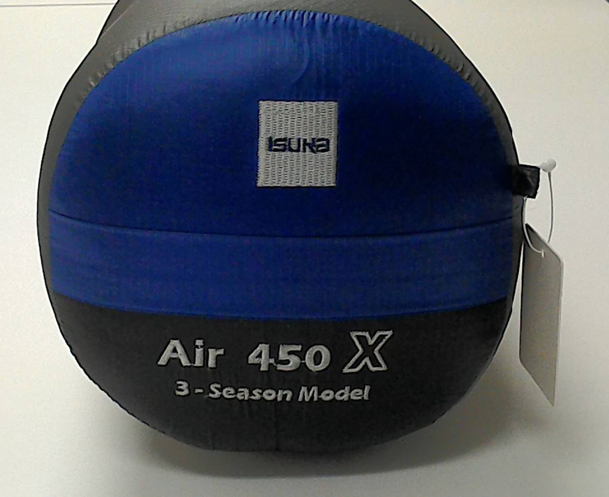 寝袋 : イスカ(ISUKA) エア450X ロイヤルブルー [最低使用 イスカ