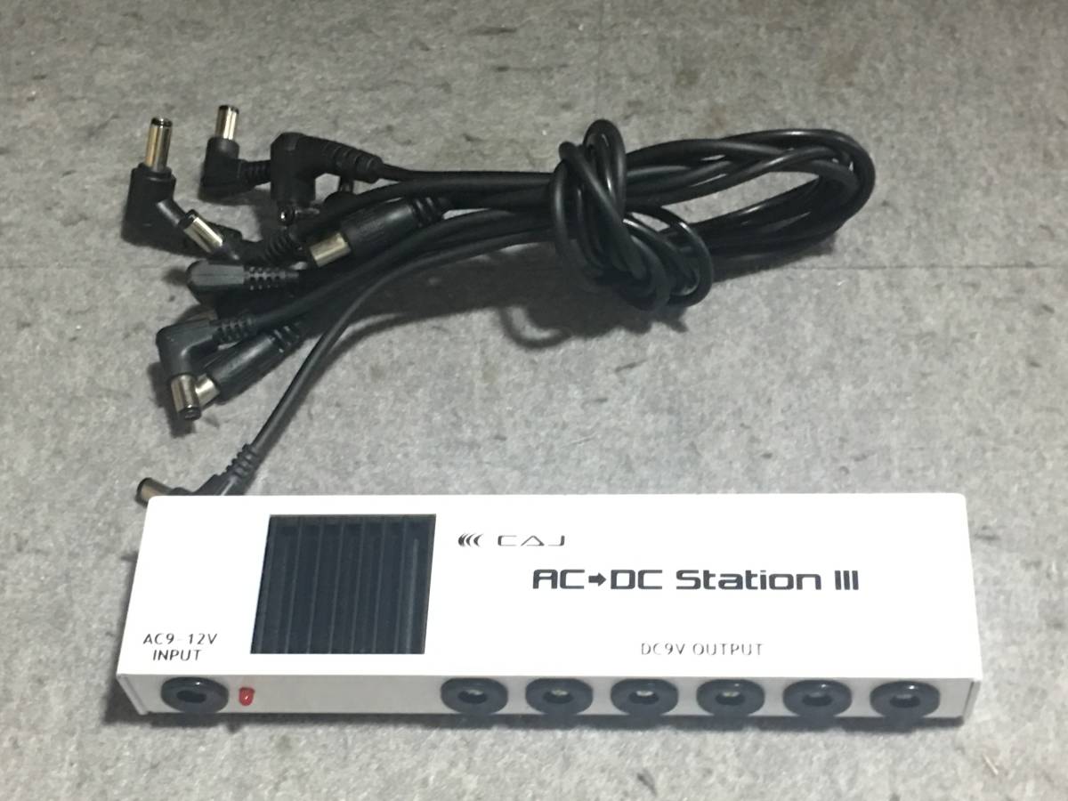 赤字超特価，新作 CAJ AC DC Station Ⅲ パワーサプライ(エフェクター)｜売買されたオークション情報、yahooの商品情報をアーカイブ公開 - オークファン エフェクター