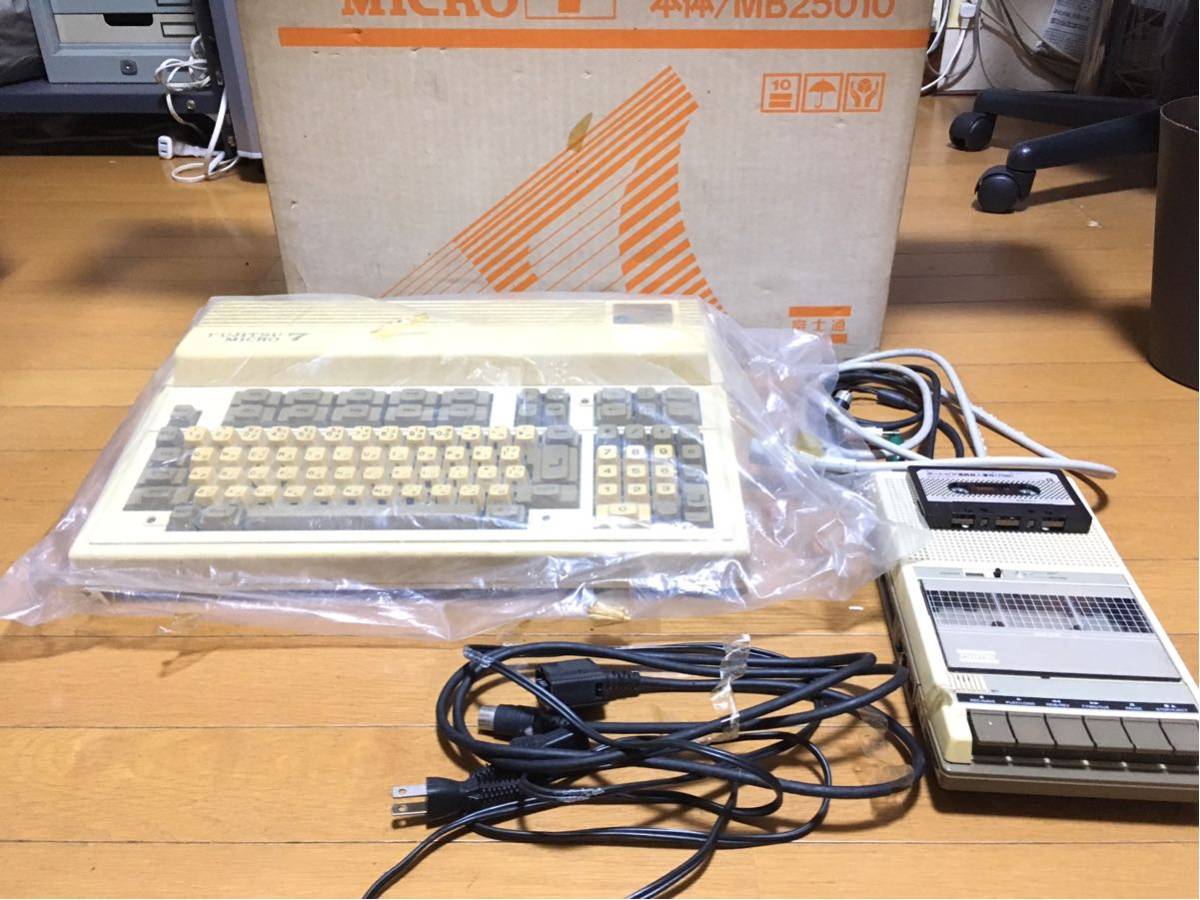 FUJITSU MB25010 富士通 FM-7 MICRO MICRO7 旧型PC 2B59 本体 マイクロ 