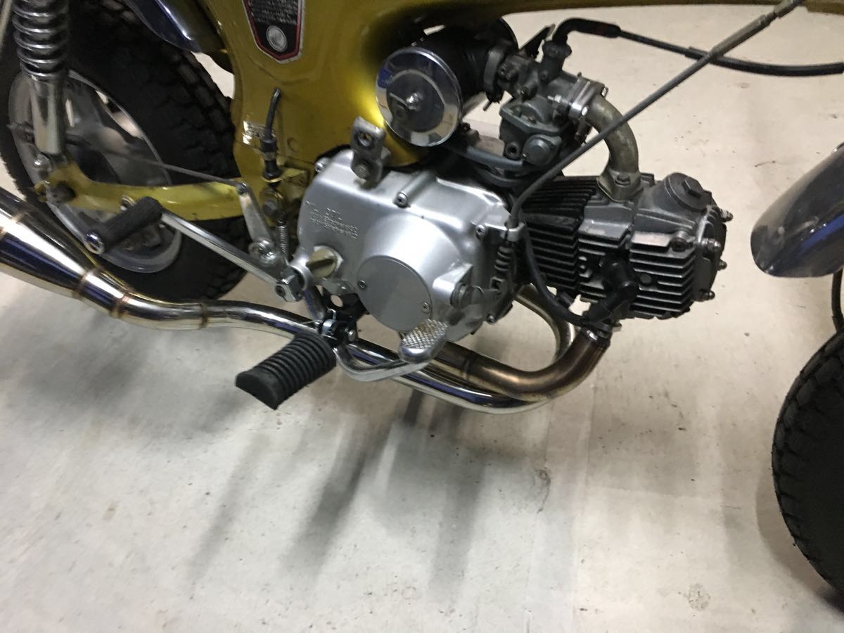DAX 用 ステンレス スパイラルマフラー ・ とぐろマフラー ・ トルネードマフラー 美品 格安スタート！ST50 ST70 ダックス シャリー DAX