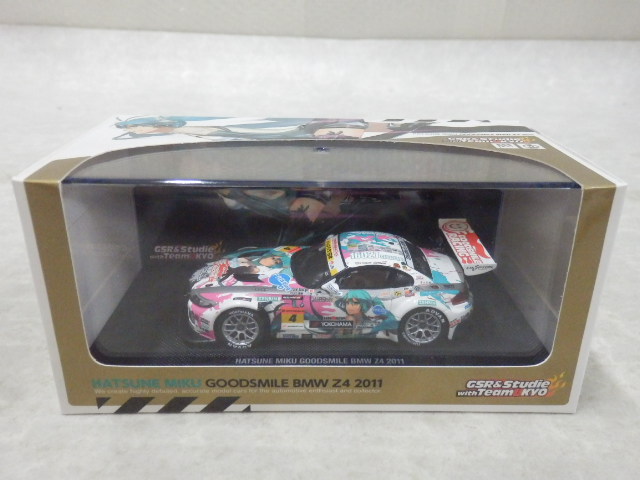 EBBRO 1/43 初音ミク グッドスマイルBMW Z4 2011 /(A) H 【公式通販】