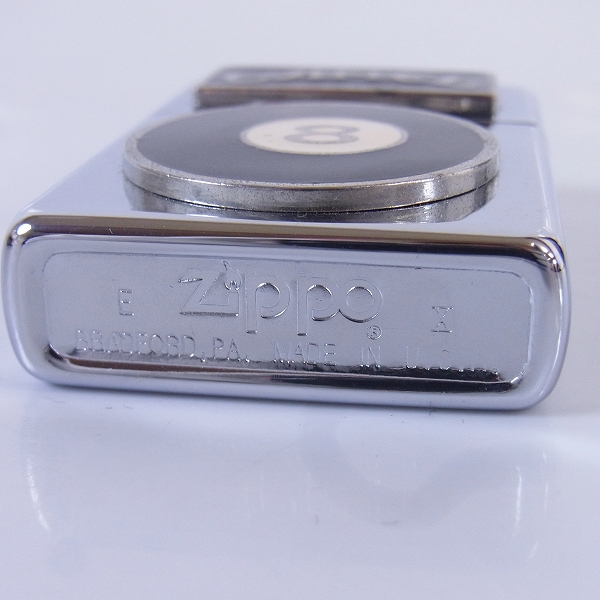 ZIPPO/ジッポー CAMEL/キャメル 8ボール 鏡面仕上げ ビリヤード/94年製