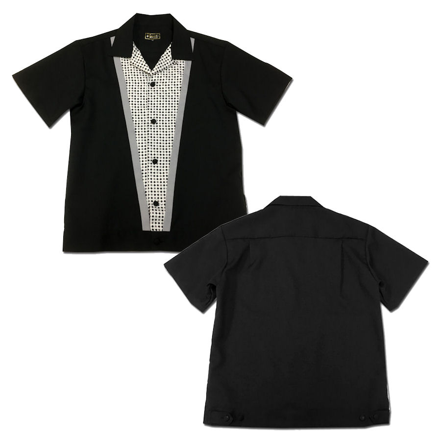 ミニダイヤアナザーシャツ ブラック sizeS★GOOD ROCKIN' グッドロッキン★ROCKABILLY ロカビリー★SHIRTS