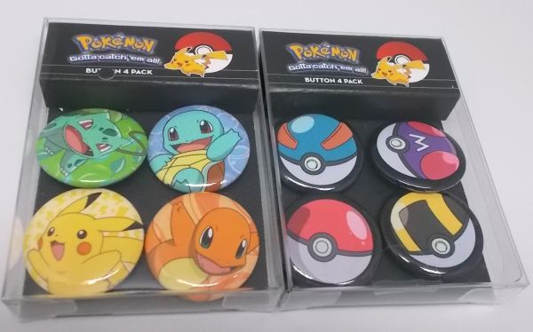 ラウンジフライ ポケモン 缶バッジ 4パックセット 16個入り Loungefly モンスターボール イーブイ ピカチュウ ヒトカゲ その他 売買されたオークション情報 Yahooの商品情報をアーカイブ公開 オークファン Aucfan Com