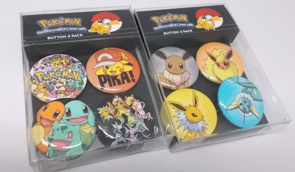 ラウンジフライ ポケモン 缶バッジ 4パックセット 16個入り Loungefly モンスターボール イーブイ ピカチュウ ヒトカゲ その他 売買されたオークション情報 Yahooの商品情報をアーカイブ公開 オークファン Aucfan Com