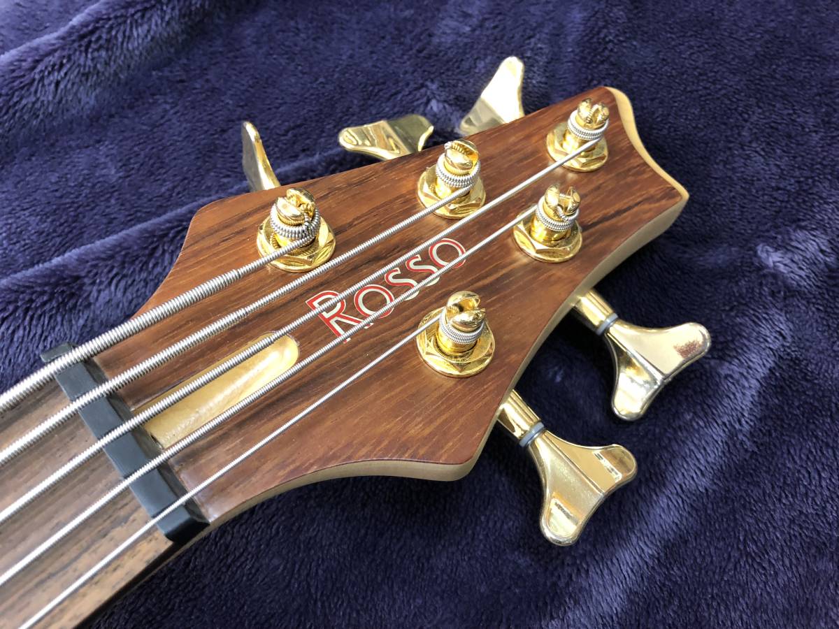 １円スタート！Rosso Veronica 5R/BU 5弦ベース(中古美品)