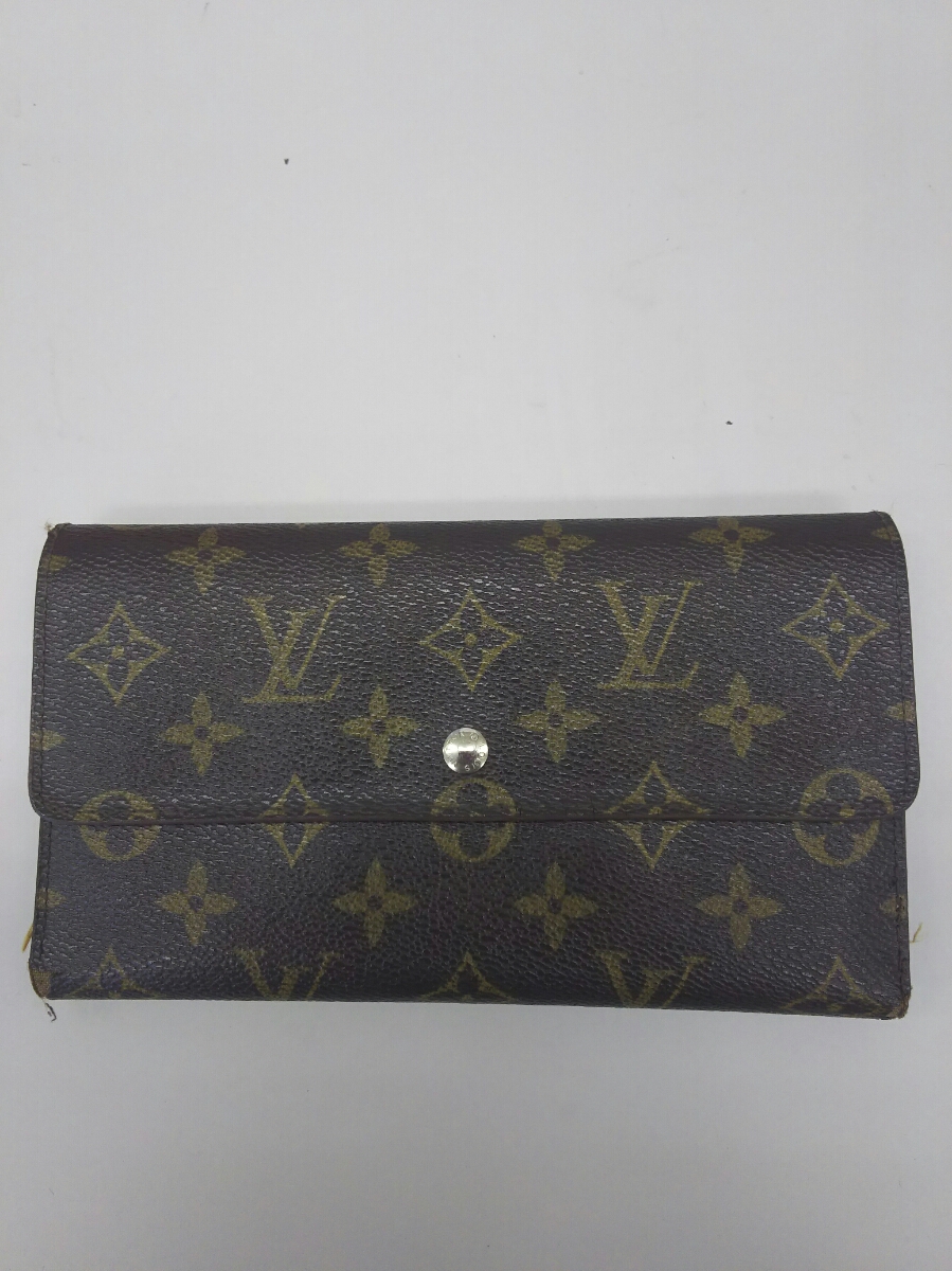 LOUIS VUITTON モノグラム長財布 ルイ・ヴィトン(LOUIS VUITTON