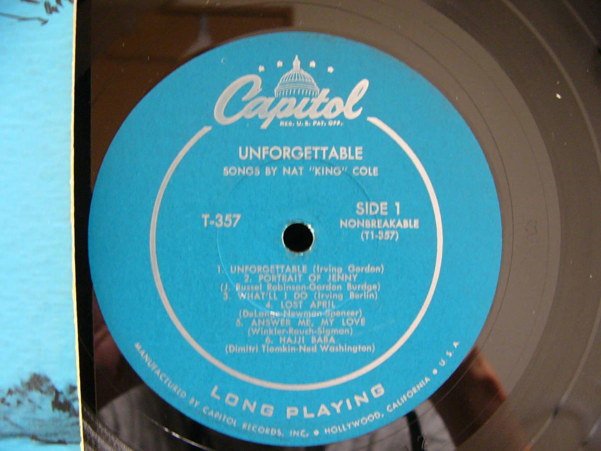 ■激レア■オリジナル■NAT KING COLE■UNFORGETTABLE