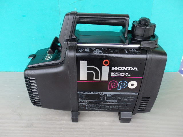 □□完全整備1発始動□□ホンダEX-300発電機60Hz□□中古品