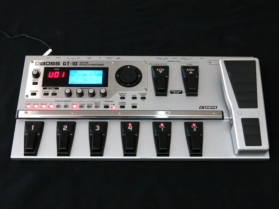 ◆BOSS◆ギター用マルチエフェクター/GT-10/音出しOK現状