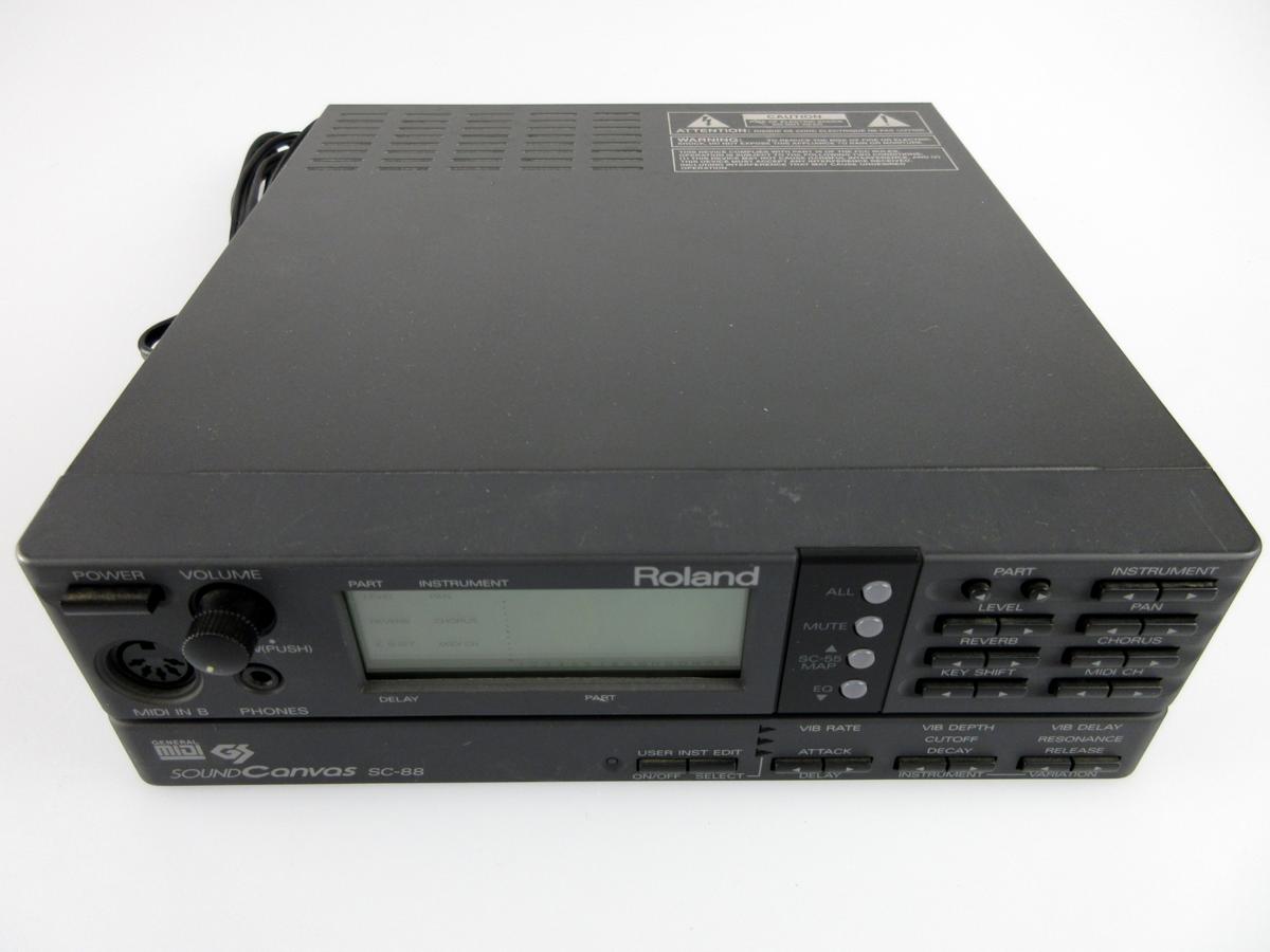中古品】Roland ローランド SC-88 音源モジュール_ Roland ローランド 
