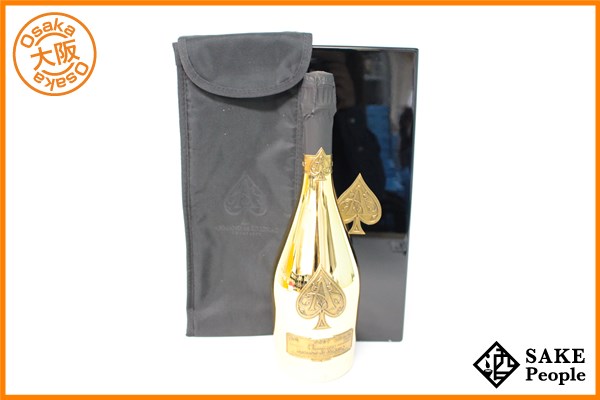 □注目! アルマンド ブリニャック ブリュット ゴールド 並行品 箱付 シャンパン 750ml 12.5% KD