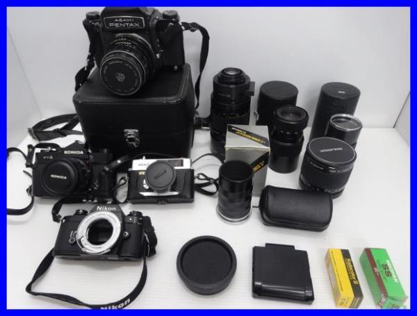 PENTAX FUJINON カメラ レンズ まとめ品 [ジャンク品] ◎ジャンク品 アサヒペンタックス カメラ・レンズ まとめ