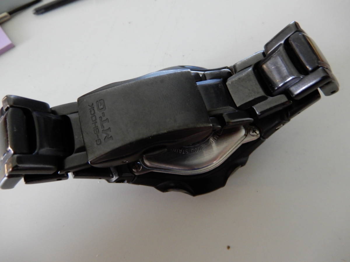 カシオ G-SHOCK The-G MTG-910DJ ソーラー電波 電池交換済（CTL-1616F）