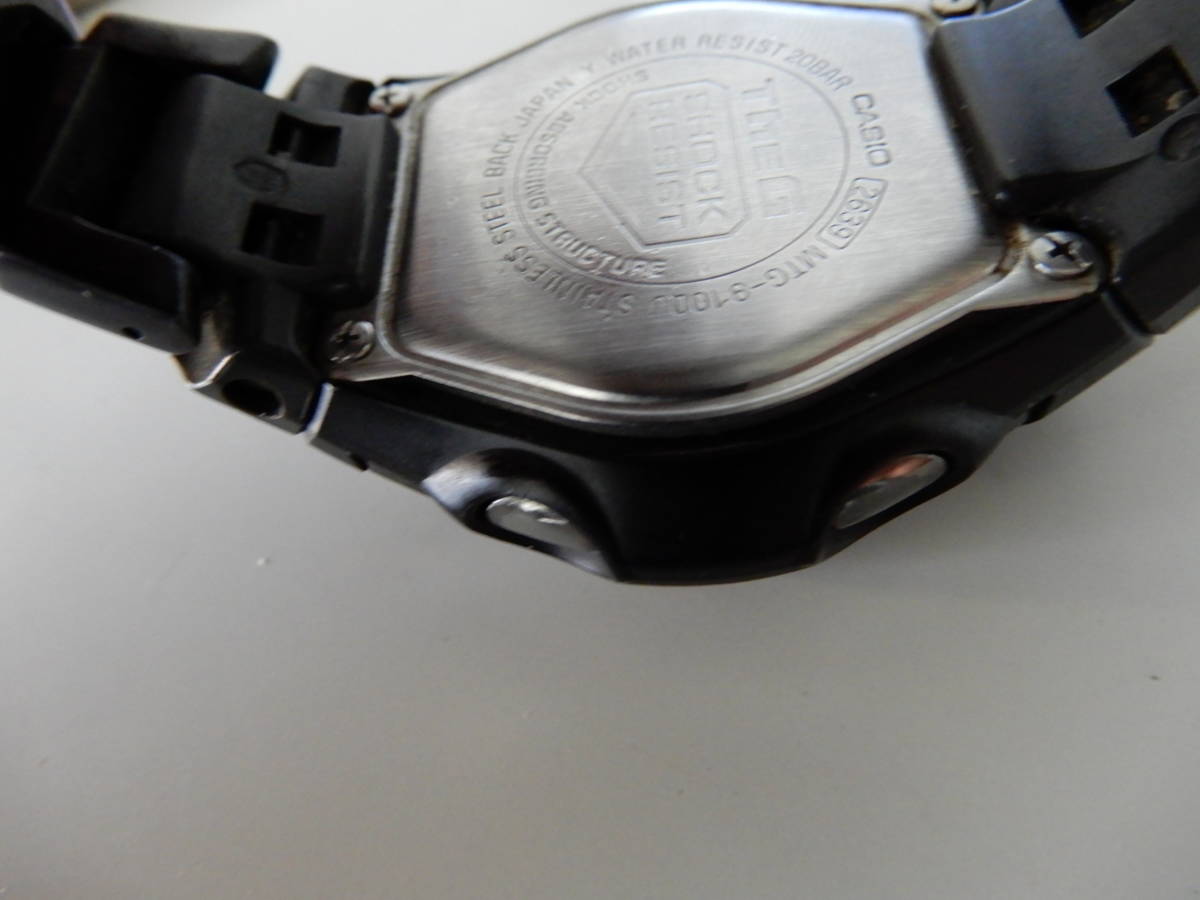 カシオ G-SHOCK The-G MTG-910DJ ソーラー電波 電池交換済（CTL-1616F）