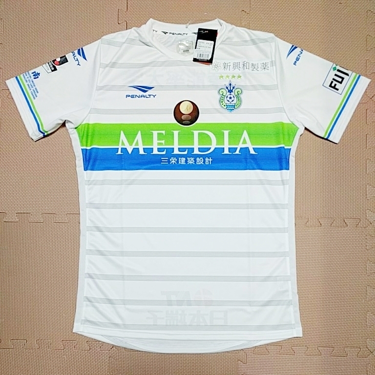 新品未使用 湘南ベルマーレ 2018-2019 アウェイオーセンティックユニフォーム サイズXO penalty 正規品 選手仕様