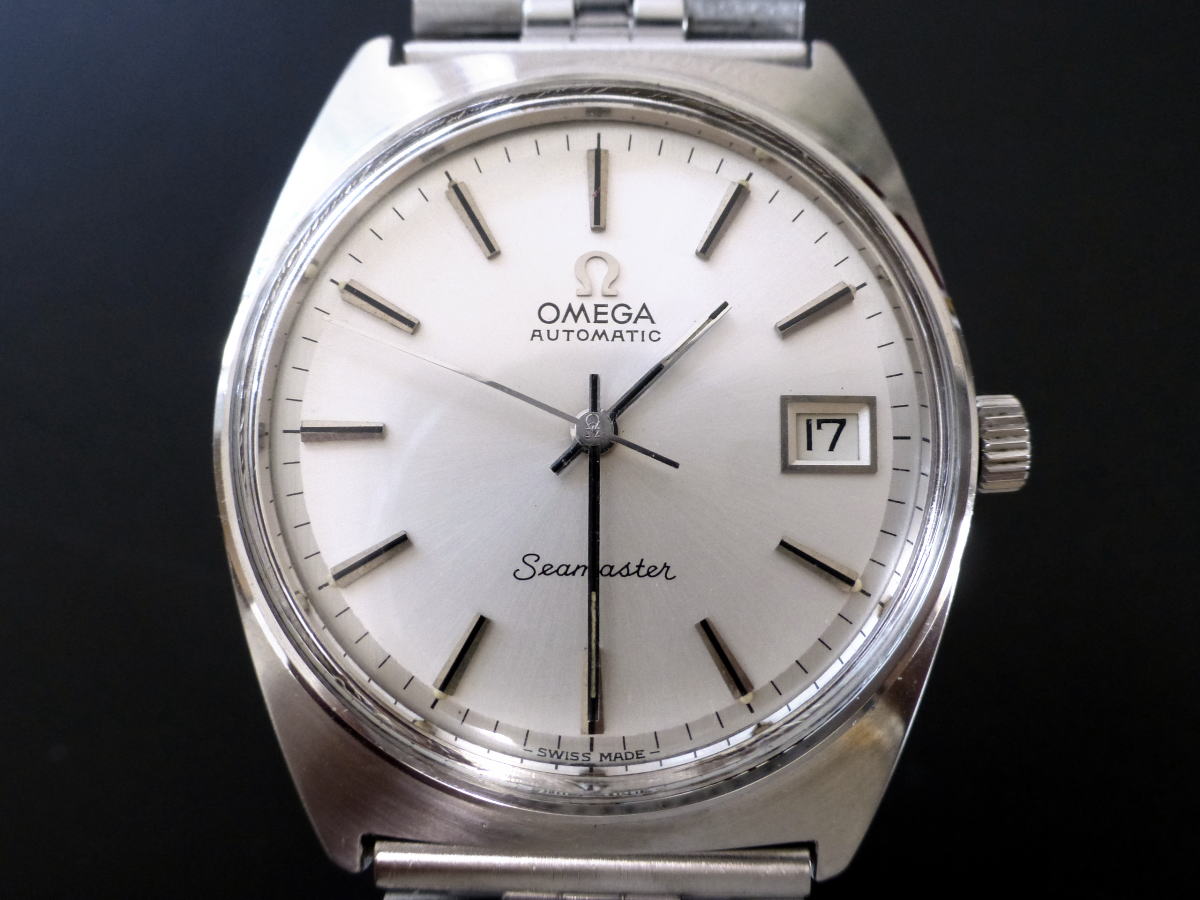 極美品!◇OMEGA Seamaster(オメガ シーマスター)シルバー文字盤◇28800 