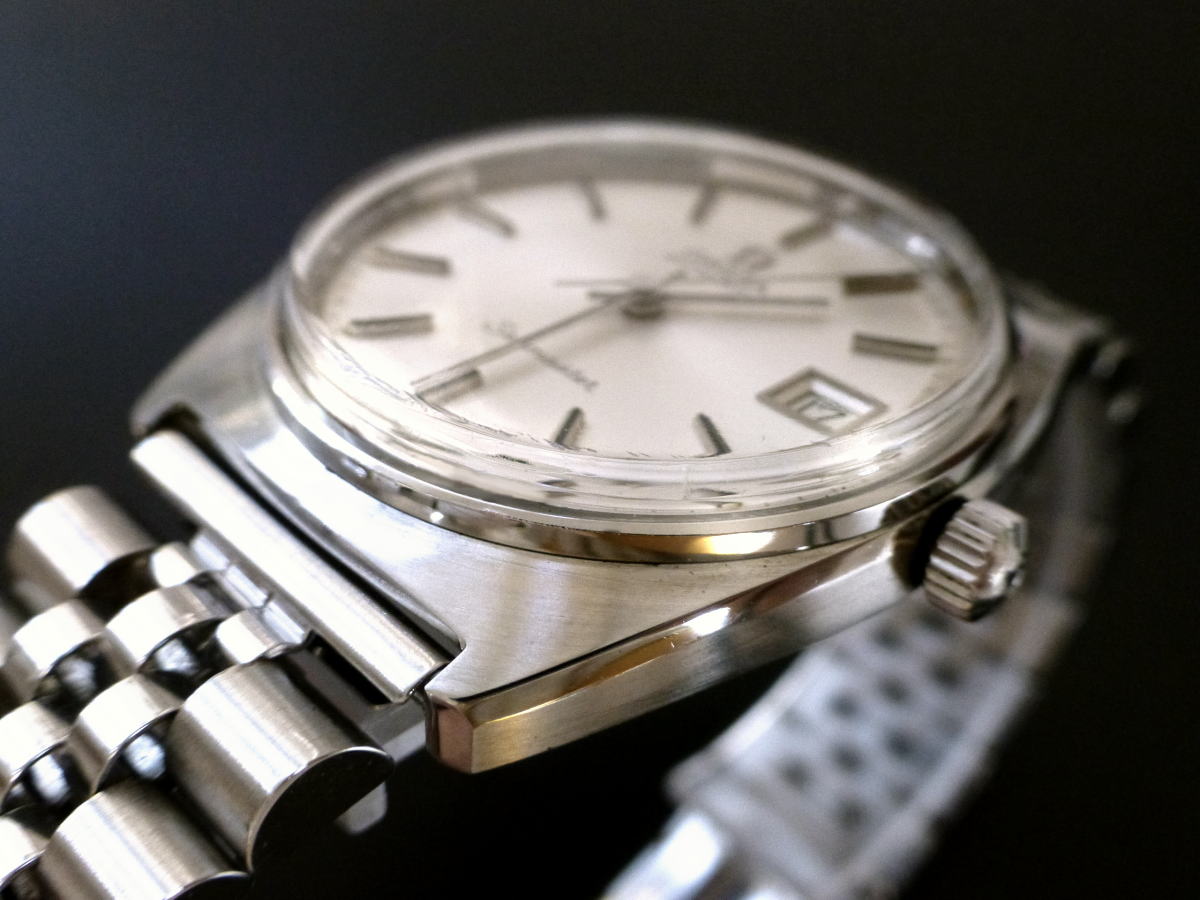 極美品!◇OMEGA Seamaster(オメガ シーマスター)シルバー文字盤◇28800 