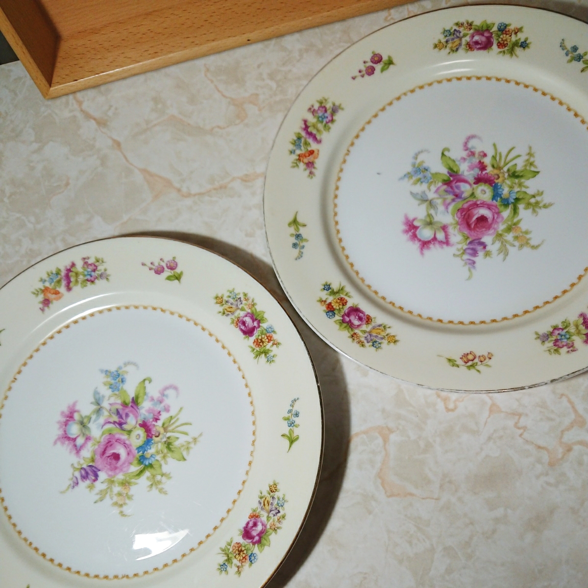 オールドノリタケ マルキ印 金彩 花柄 1908年 カップ 月桂樹 