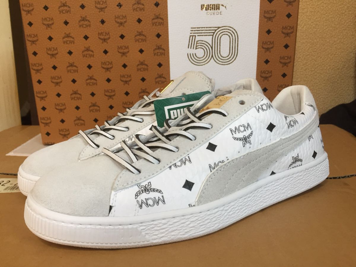 期間限定割引 28.5cm 国内正規新品 PUMA SUEDE CLASSIC MCM WHISPER 