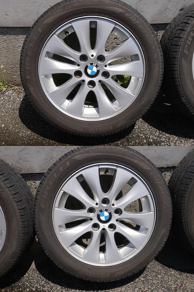 ☆BMW 116 純正 アルミホイール ランフラット4本☆ BMW BMW純正 BMW1