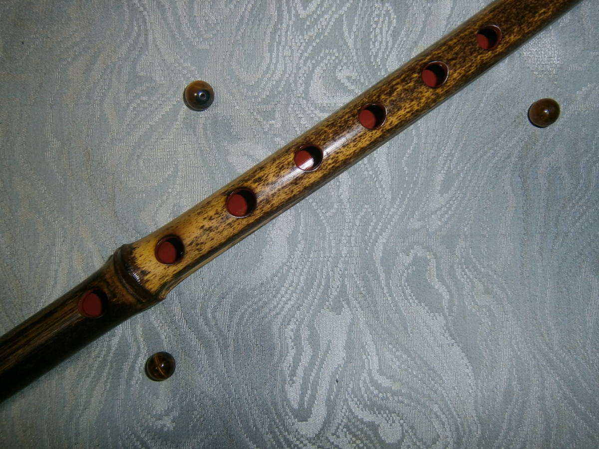 吹きやすさ抜群 極鳴り 龍首笛 古典調七穴五本調子