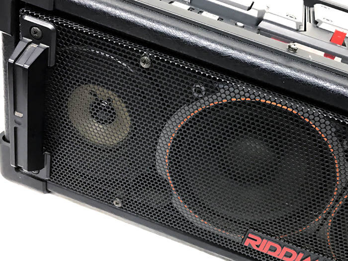 RIDDIMVOX RX-PA7 CD Boombox Panasonic player Plays fine AC100V