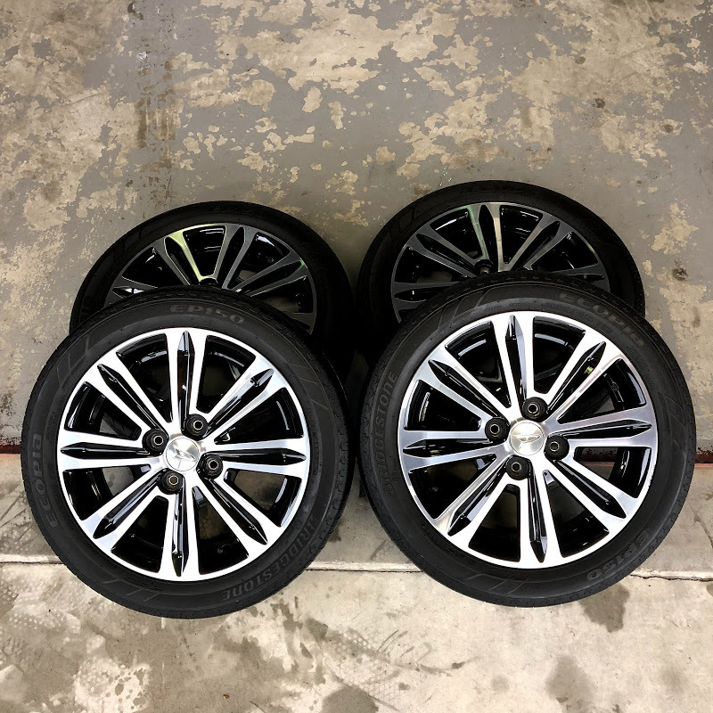 タントカスタム　LA600S　ダイハツ　純正　タイヤホイールSET