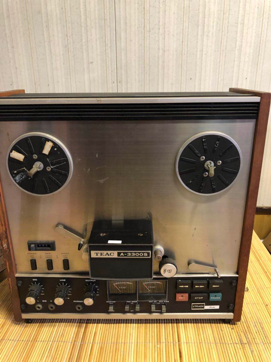 【HOT，格安】 TEAC A-3300S 2T テープデッキ(オープンリールデッキ)｜売買されたオークション情報、yahooの商品情報をアーカイブ公開 - オークファン オープンリールデッキ