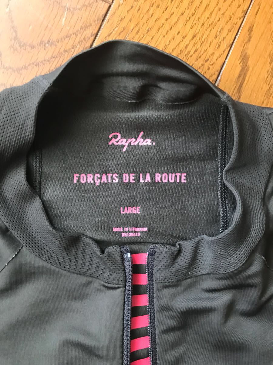 RAPHA PROTEAM JERSEY プロチームジャージ ブラウン/ピンク Lサイズ 中古 Rapha Jersey RAPHA メンズ コレクション その1