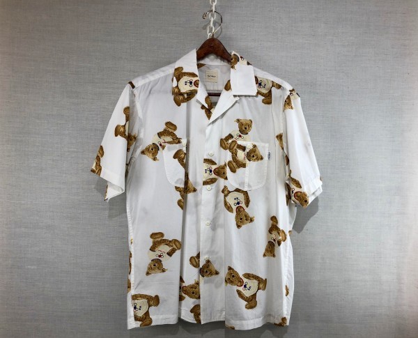送料無料，安い Karl Helmut カールヘルム ベア総柄半袖シャツ L クマ熊 ピンクハウス カネコイサオ オリンピック(カールヘルム)｜売買されたオークション情報、yahooの商品情報をアーカイブ公開 - オークファ カールヘルム