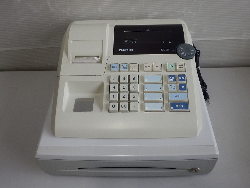 柚876 CASIO カシオ 電子レジスター TE-300