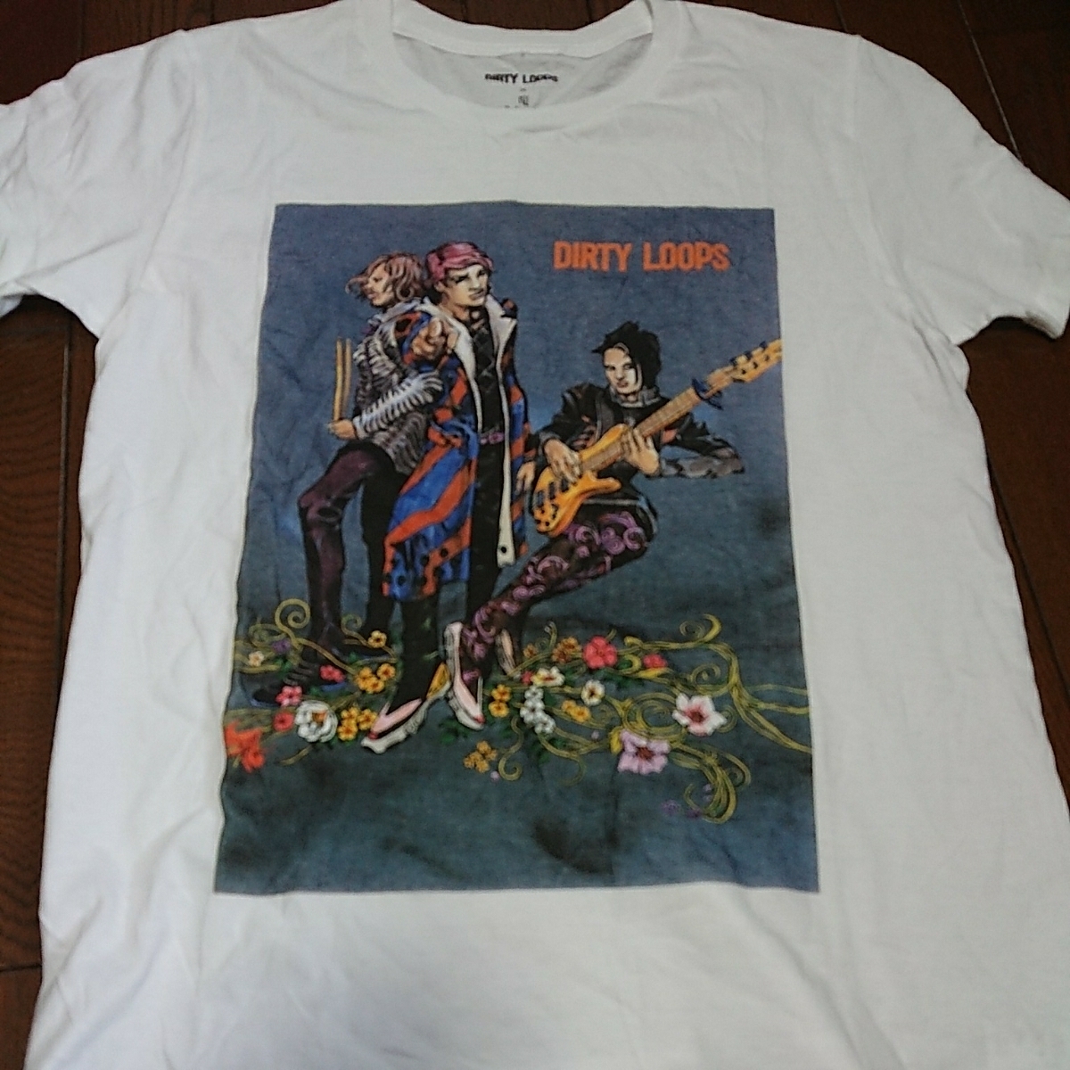 ダーティループス×ナノユニバース×荒木飛呂彦 ツアーTシャツ ジョジョ
