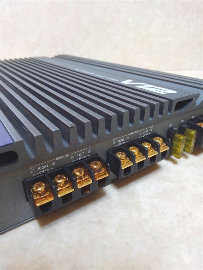 ALPINE MRV-F400 4チャンネルアンプ 公式通販 -F400. ALPINE