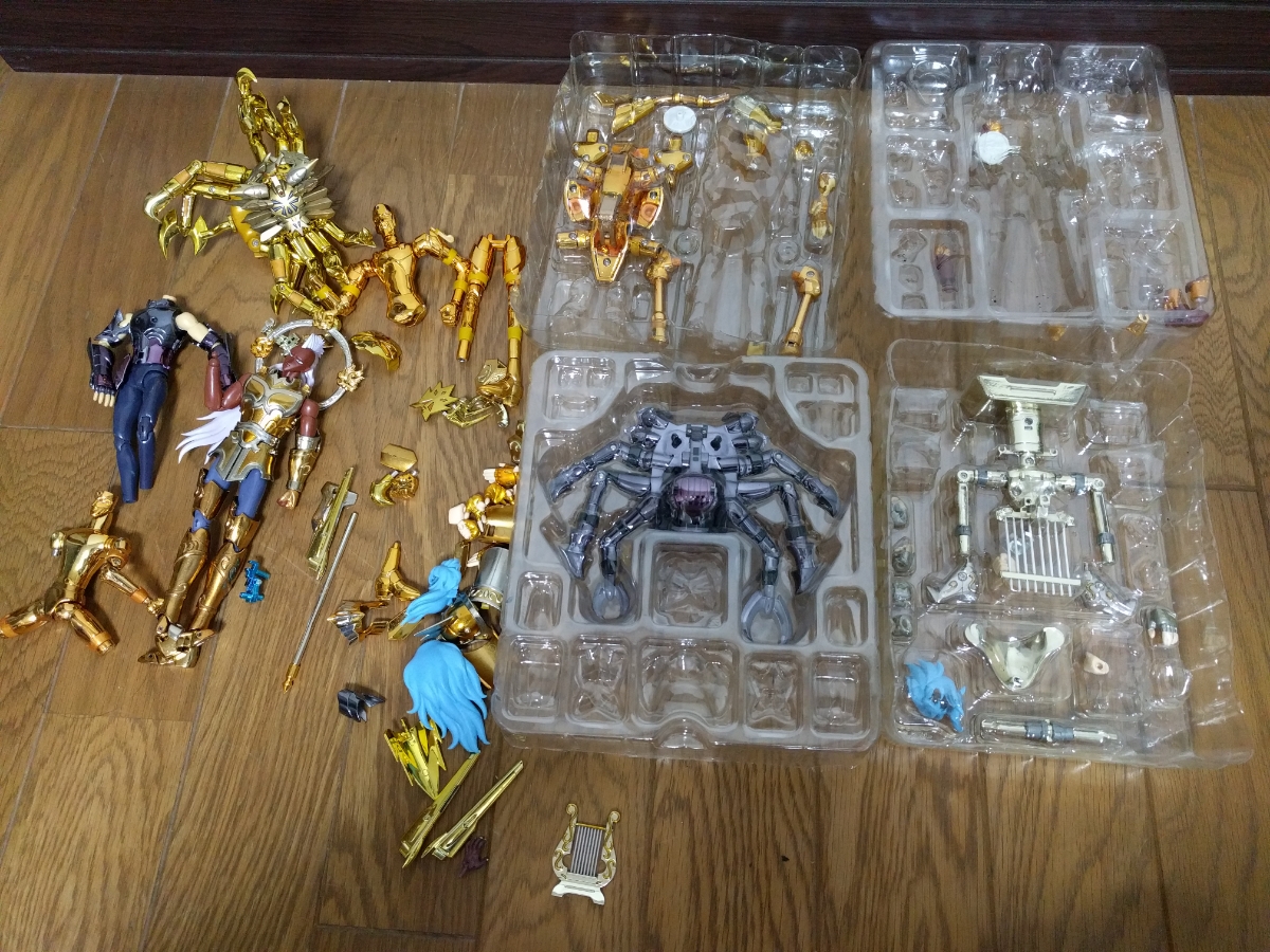 色々物さま_聖闘士星矢セイントクロスシリーズ ジャンク 聖闘士星矢 セイントクロスシリーズ 4体セット 聖闘士星矢 ジャンク4