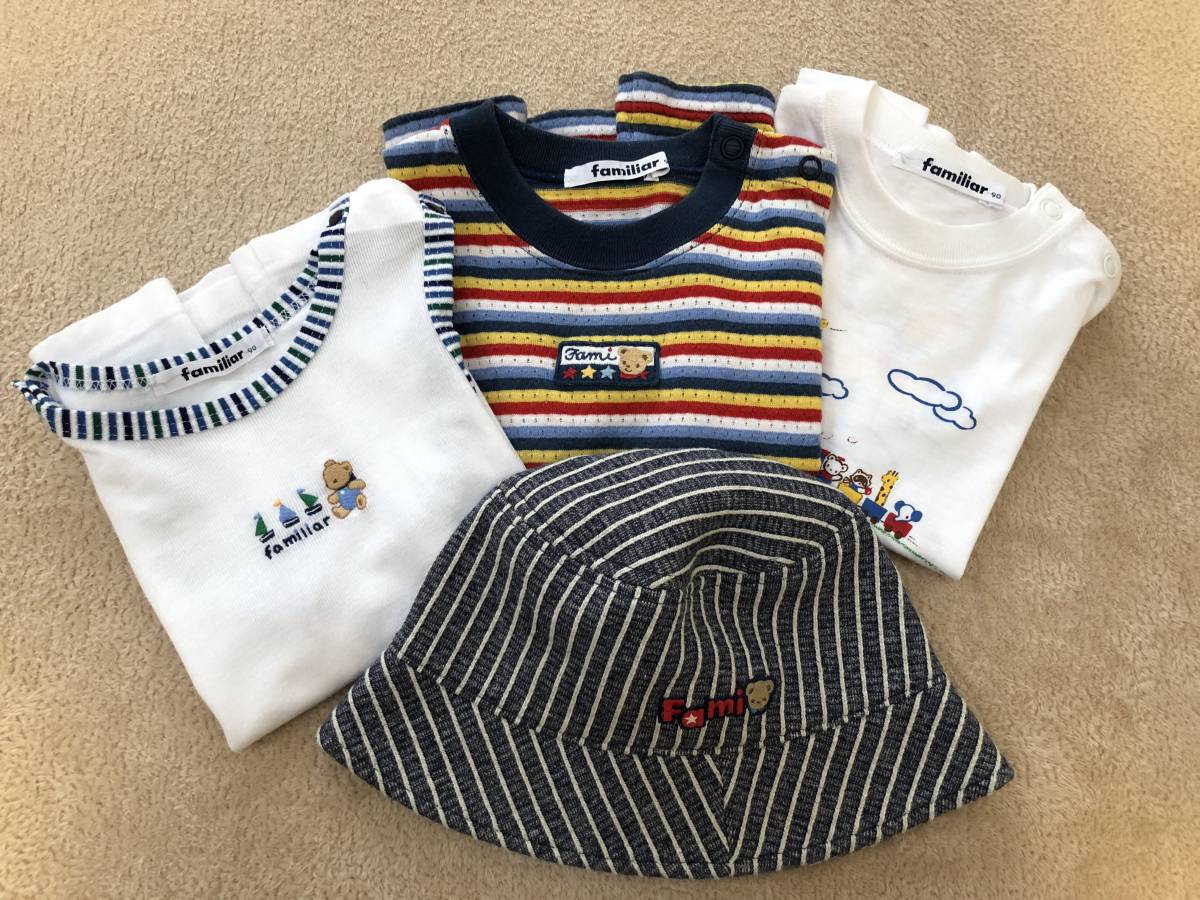familiar - ファミリア ファミリア☆新品同様☆夏物/福袋セット/90 T