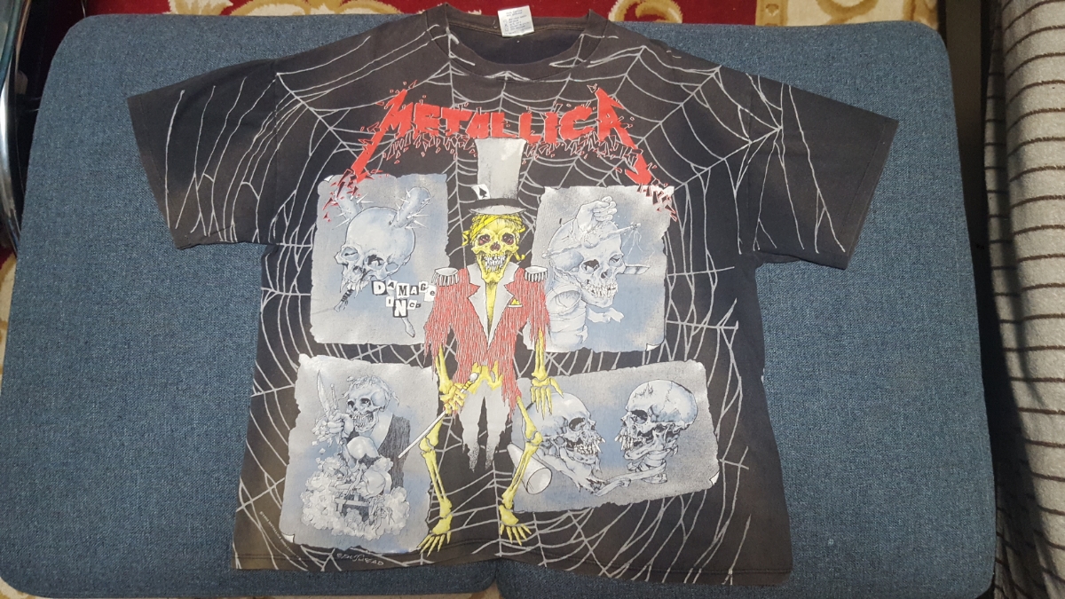 Metallica パスヘッド ゾーラック 90s PUSHEAD パスヘッド Tシャツ