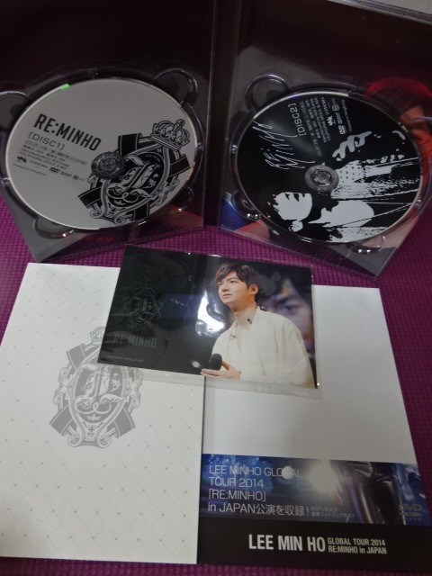 イ・ミンホ】Re:MINHO GLOBAL TOUR 2014 /2点セット イ・ミンホ JAPAN