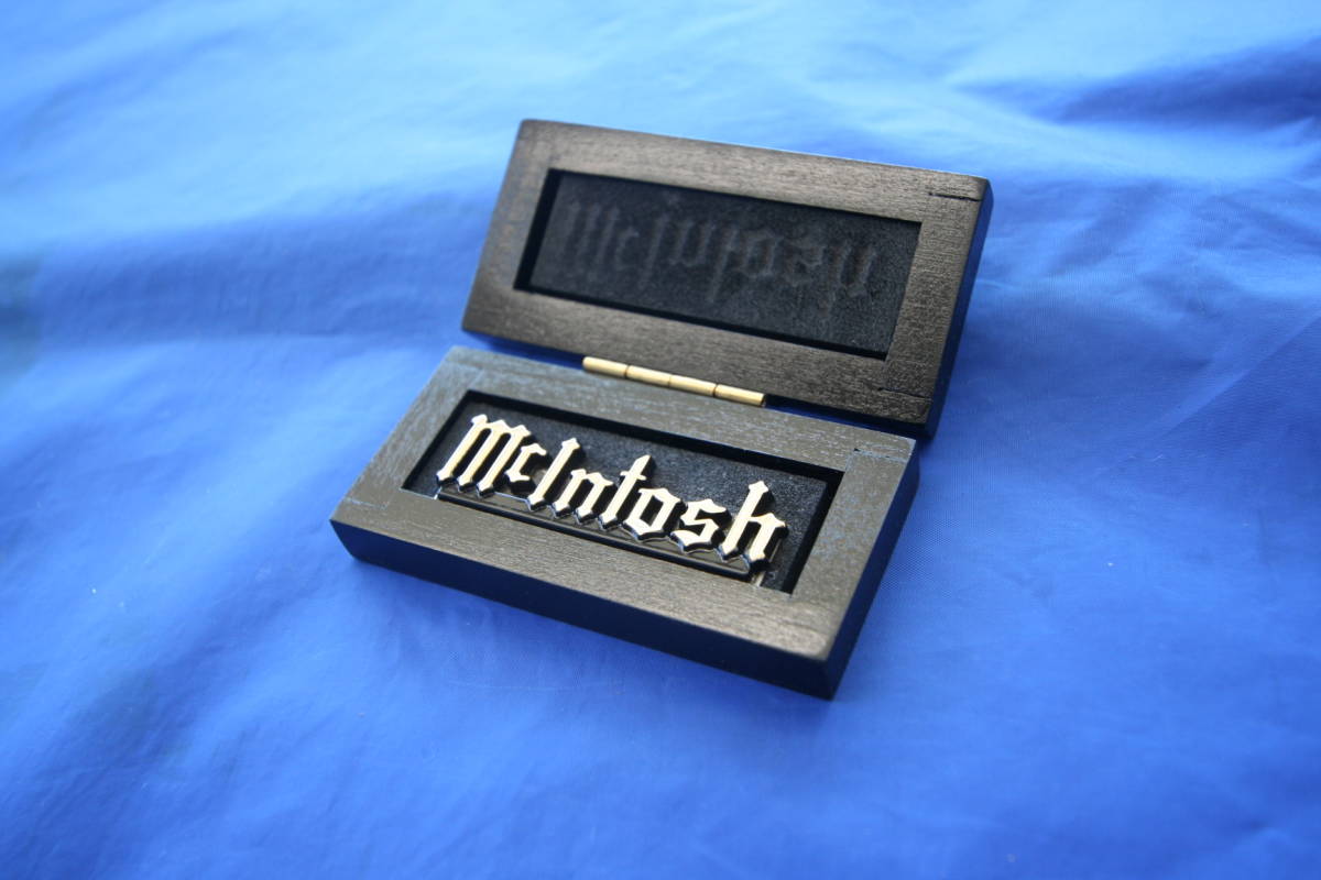 Car 非売品？Mclntosh Audio製品展示用？エンブレム超レア品 McIntosh 