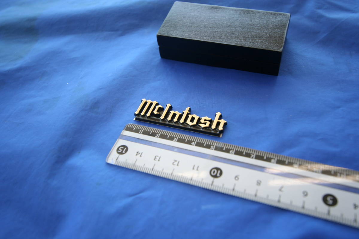 Car 非売品？Mclntosh Audio製品展示用？エンブレム超レア品 McIntosh 