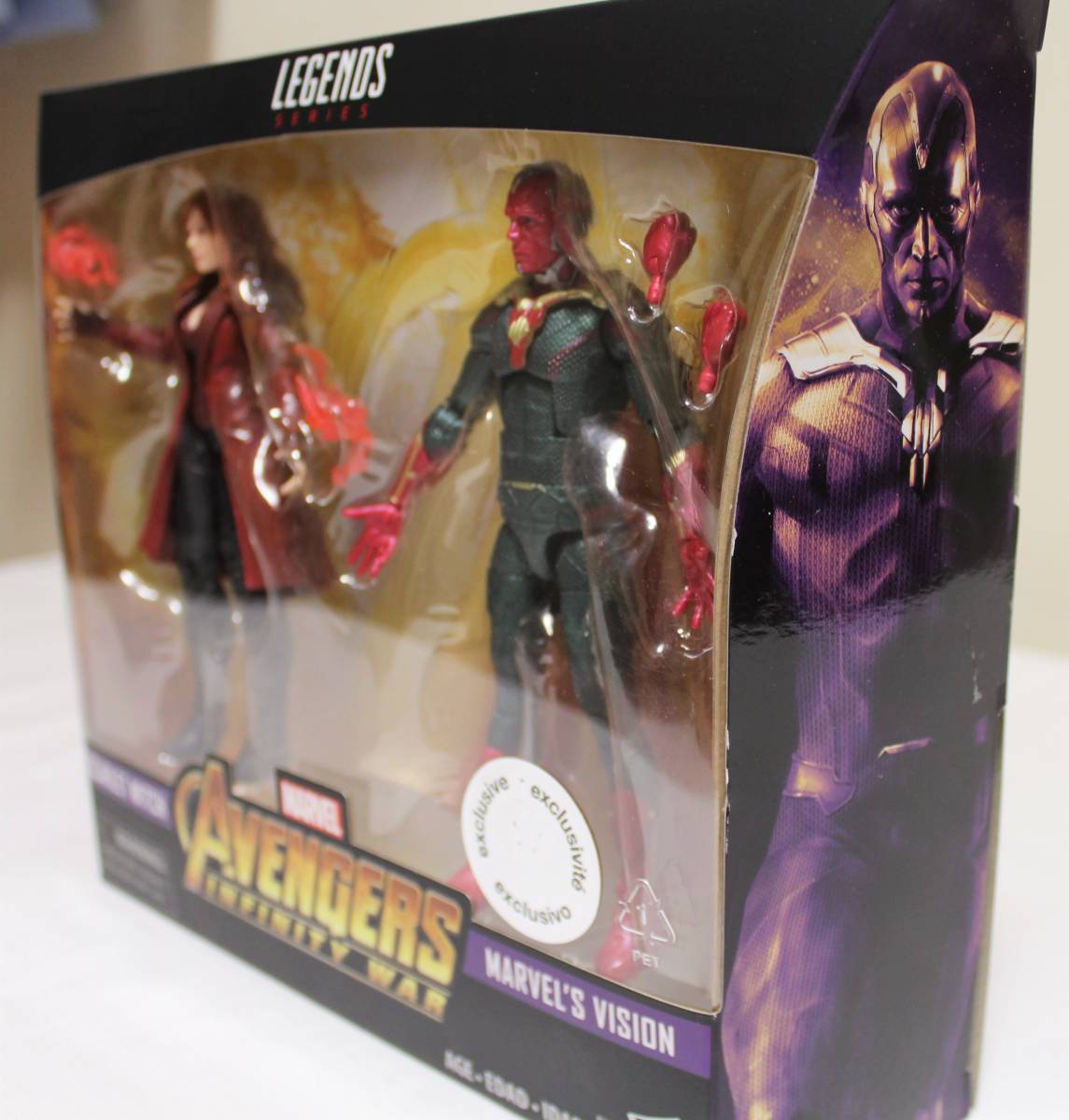 1円～！新品 マーベルレジェンド スカーレットウィッチ&ヴィジョン アベンジャーズインフィニティウォー_4