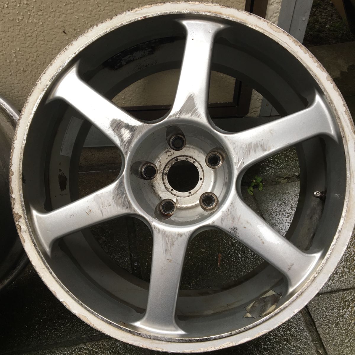 AVS モデル6 18インチ　8J ２本タイヤ付きセット ヨコハマ YOKOHAMA AVS MODEL6 モデル6 18インチ 9j +20 2本 ドリフト