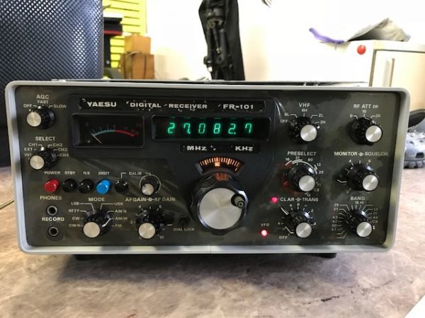 468 YAESU /八重洲無線 /ヤエス FR-101 通電 FR-101 Yaesu - ヤエス