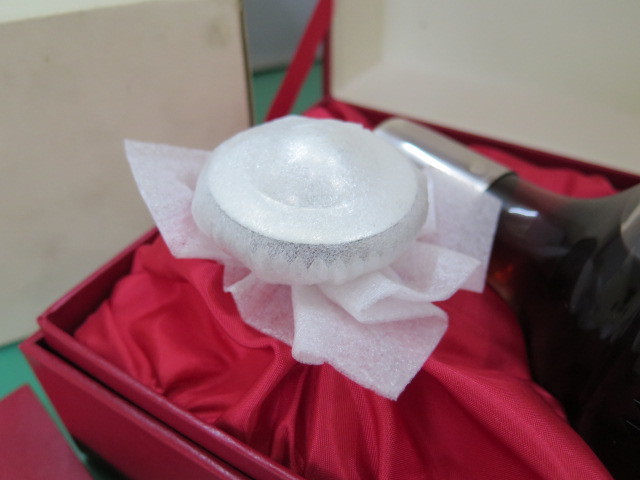 古酒 未開栓 CAMUS Baccarat カミュ シルバートップ バカラ 箱・替栓